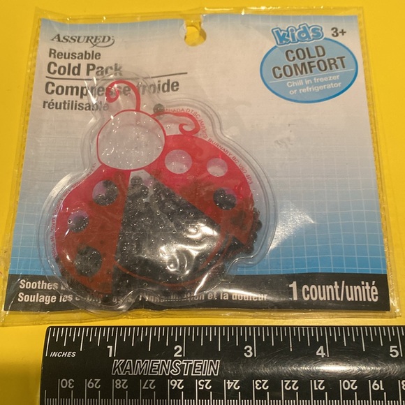 NIP Set of 2 Ladybug Reusable Cold Packs - Picture 2 of 2